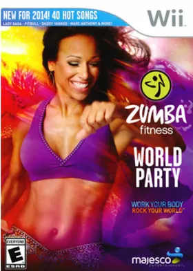 Zumba Fitness World Party box cover front